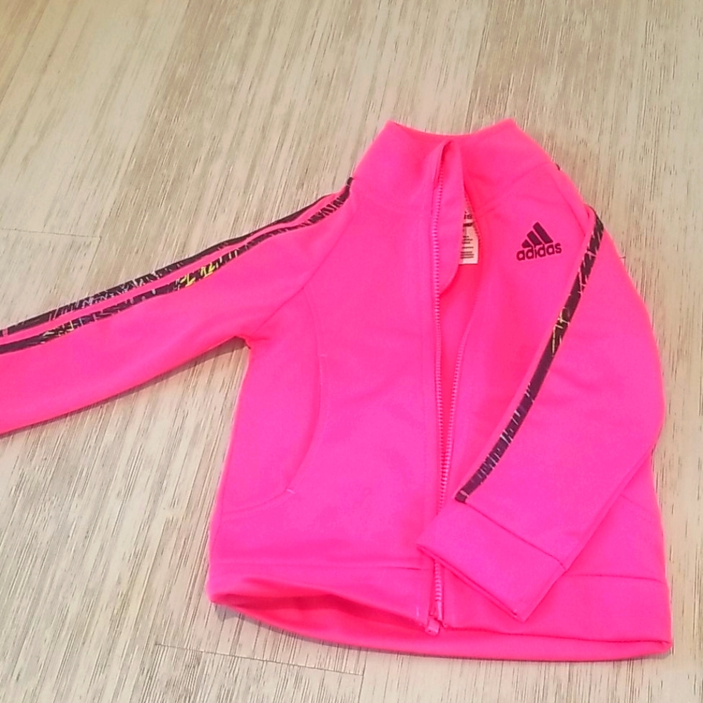 Adidas track suit top